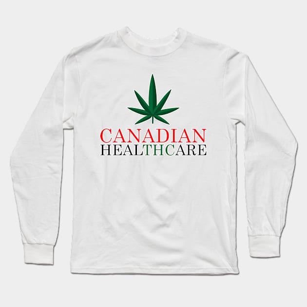 Canadian HealTHCare Long Sleeve T-Shirt by deancoledesign